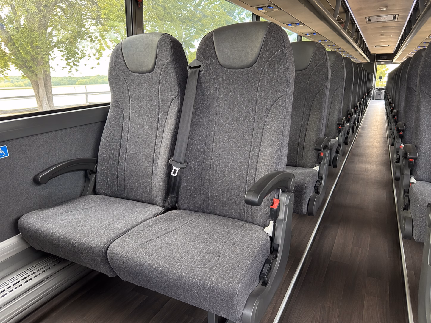 nampa school event transportation onboard seating